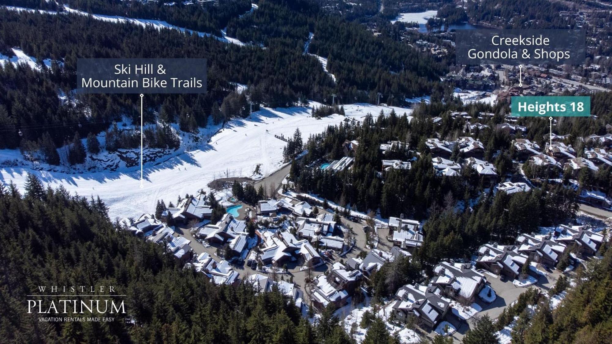 Taluswood The Heights 18 | Mountainside Townhome W/ Ski Access, Hot Tub, Tranquil Views Уистлер Экстерьер фото